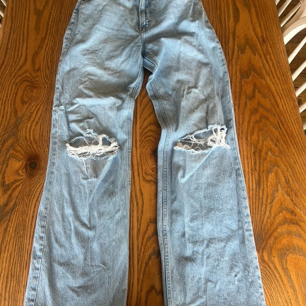Abercrombie & Fitch Light Blue 90s relaxed Jeans